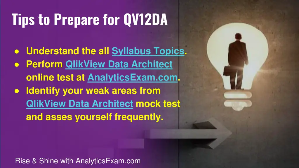 tips to prepare for qv12da