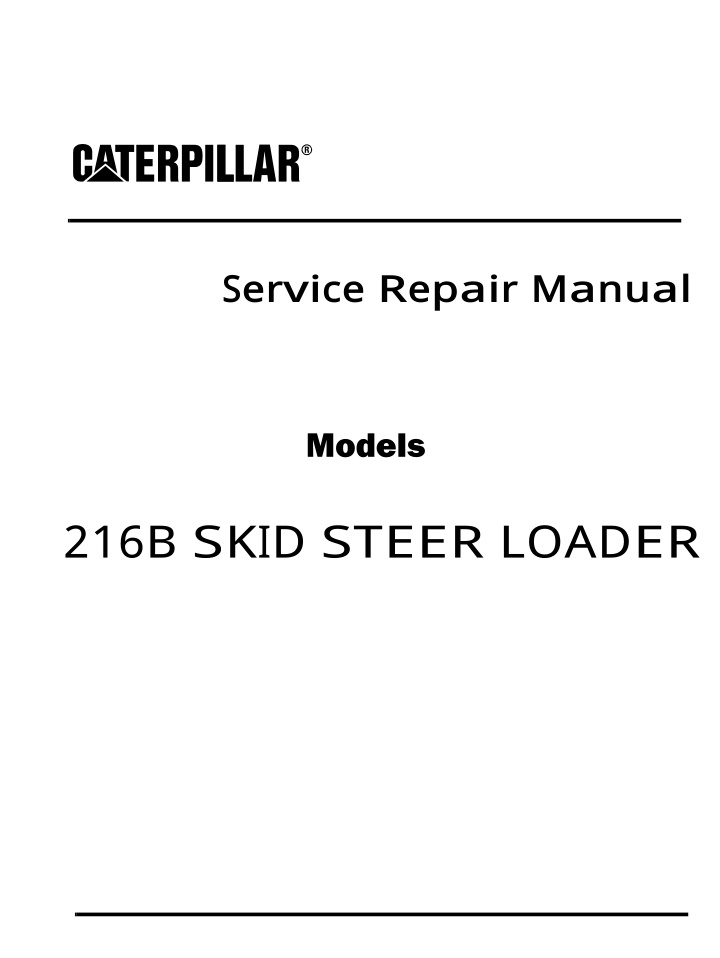 service repair manual