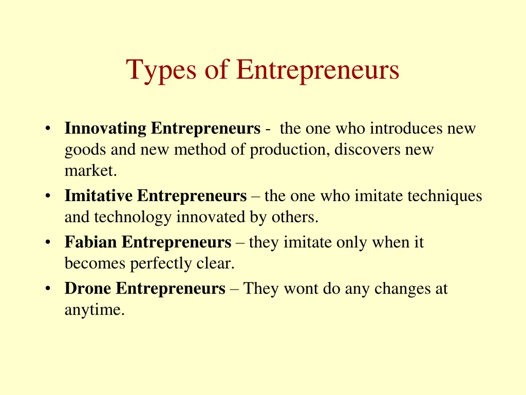 types of entrepreneurs 1