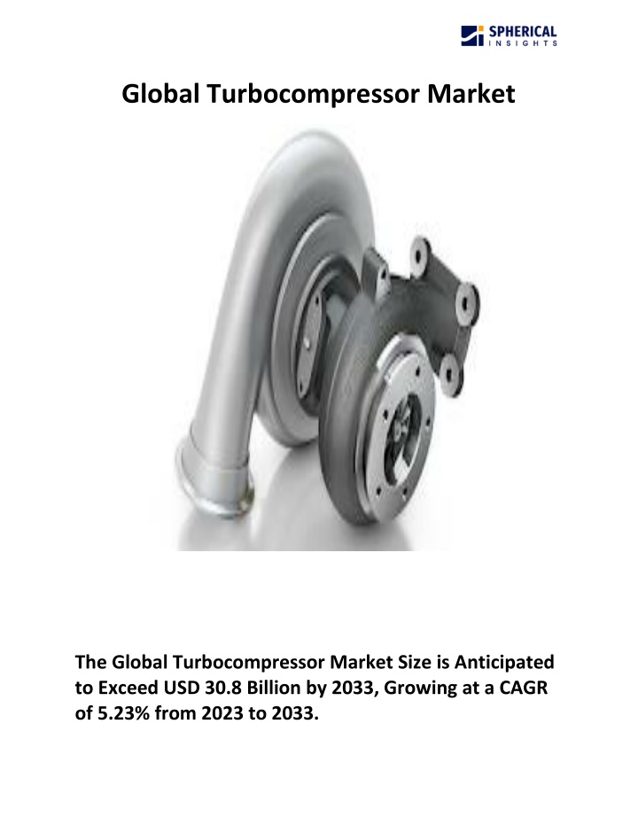 global turbocompressor market