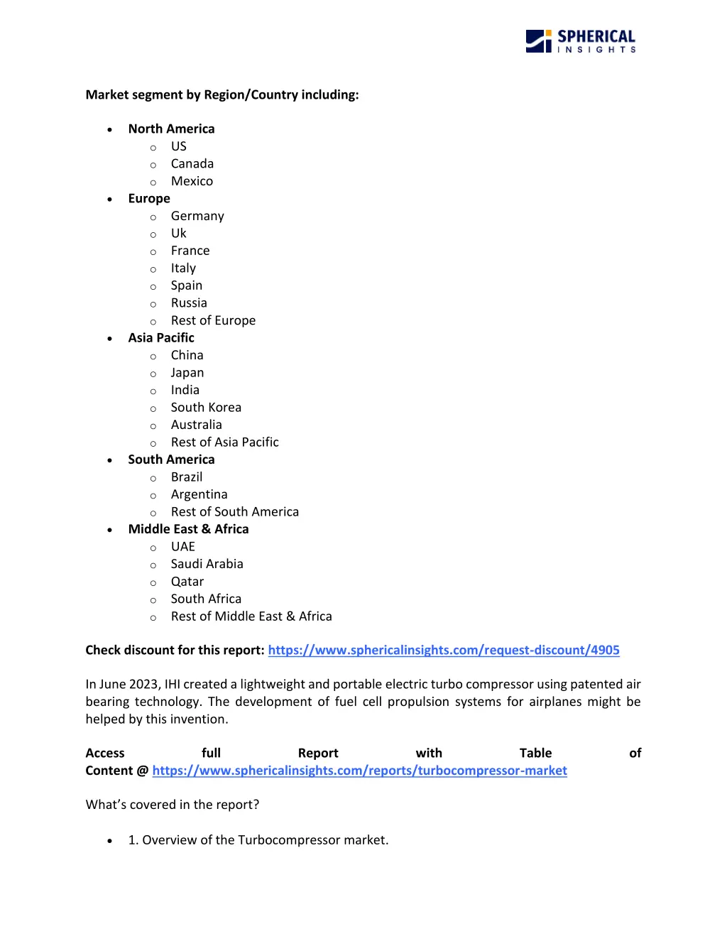 market segment by region country including