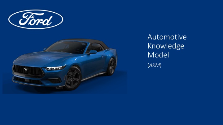 automotive knowledge model