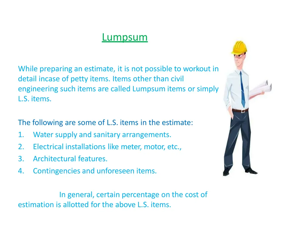 lumpsum