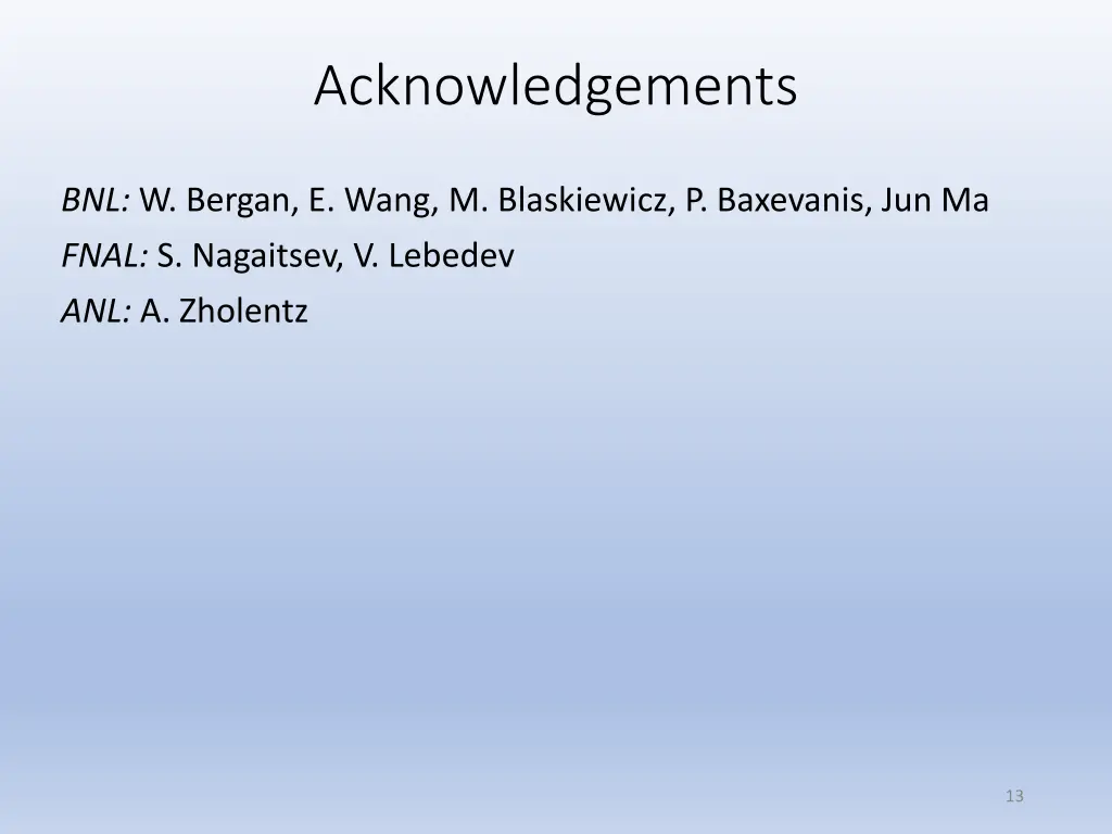 acknowledgements