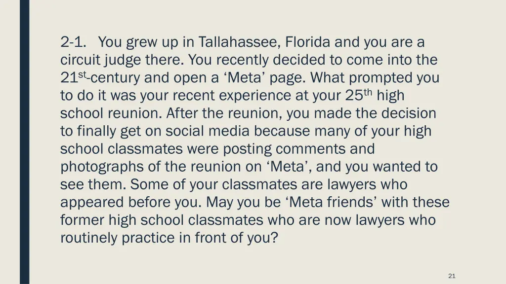 2 1 you grew up in tallahassee florida