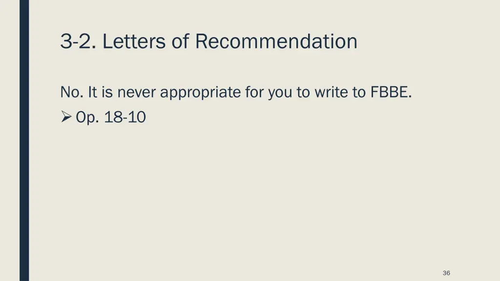 3 2 letters of recommendation