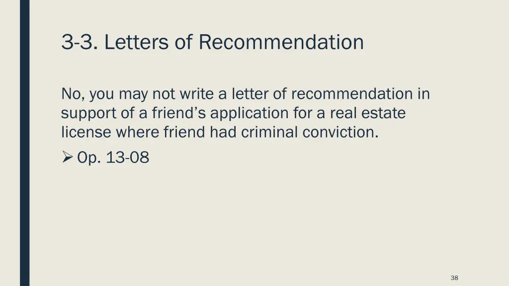 3 3 letters of recommendation