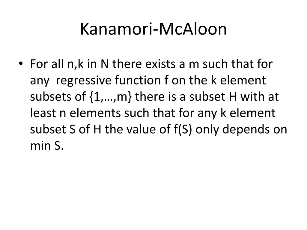 kanamori mcaloon