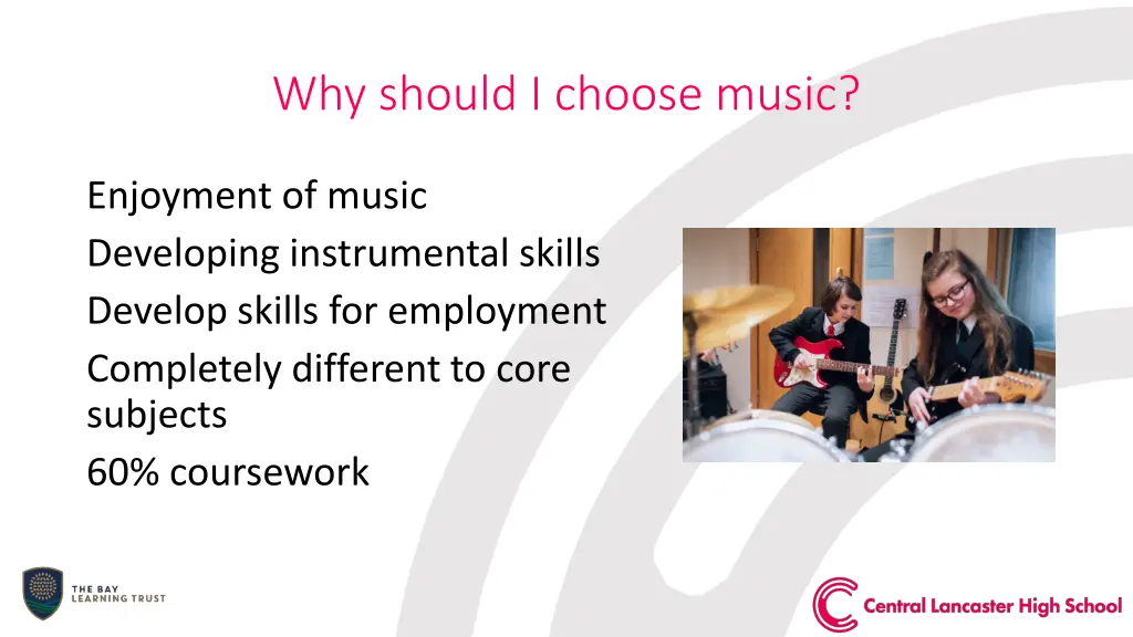 why should i choose music