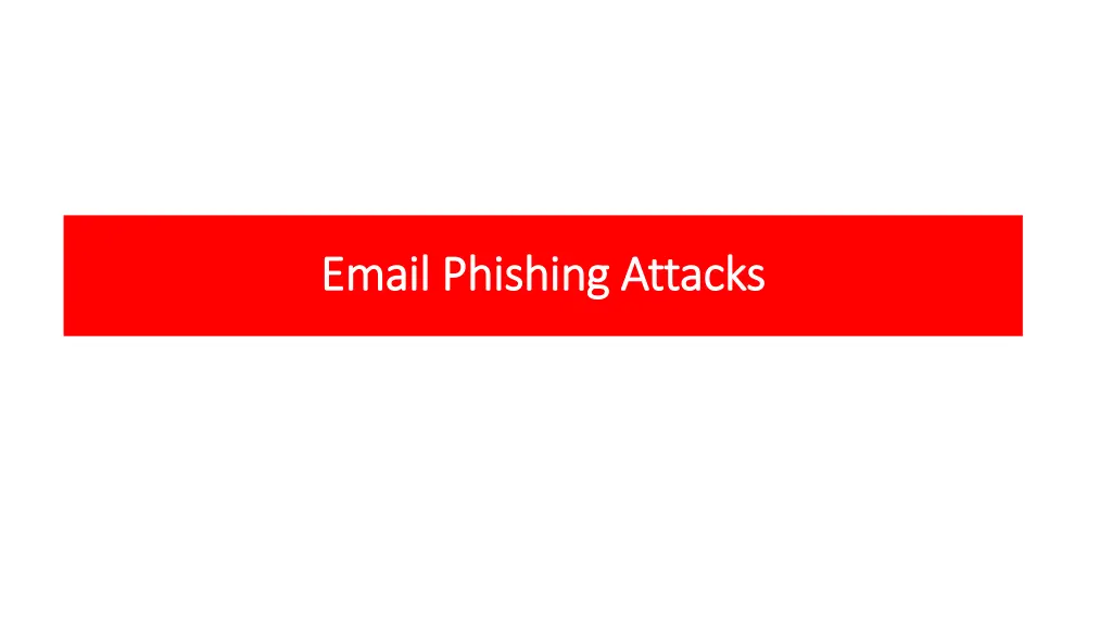 email phishing attacks email phishing attacks