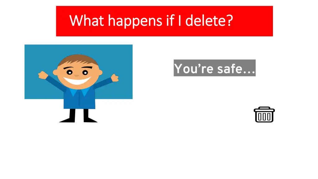 what happens if i delete what happens if i delete