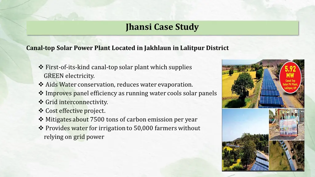 jhansi case study