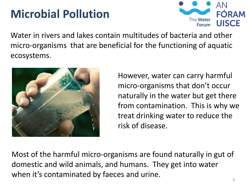 microbial pollution