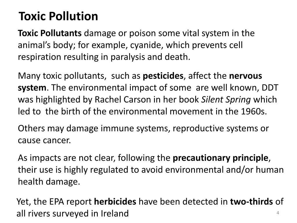 toxic pollution