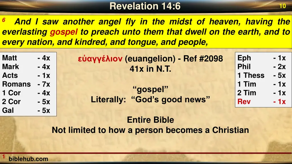 revelation 14 6