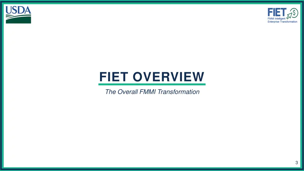 fiet overview