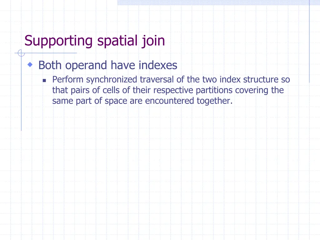 supporting spatial join 2