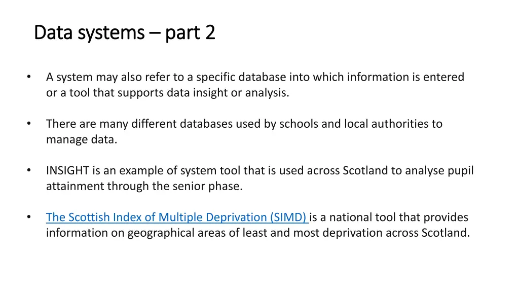 data systems data systems part 2