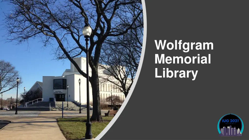 wolfgram memorial library 1