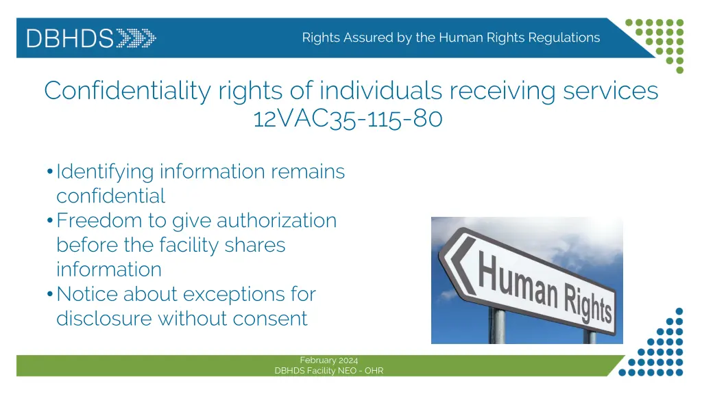 rights assured by the human rights regulations 7