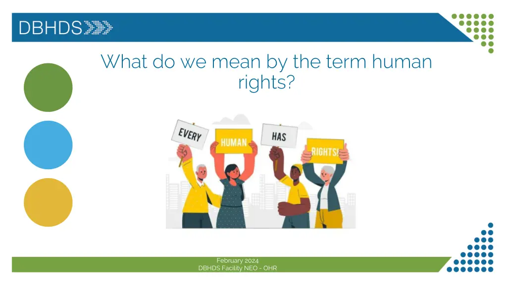 what do we mean by the term human rights