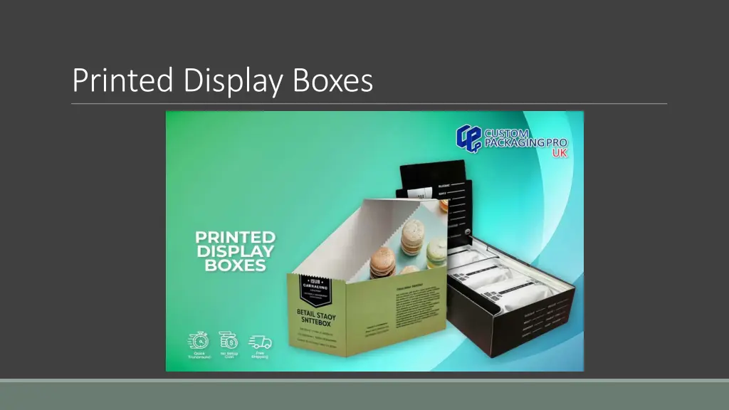 printed display boxes