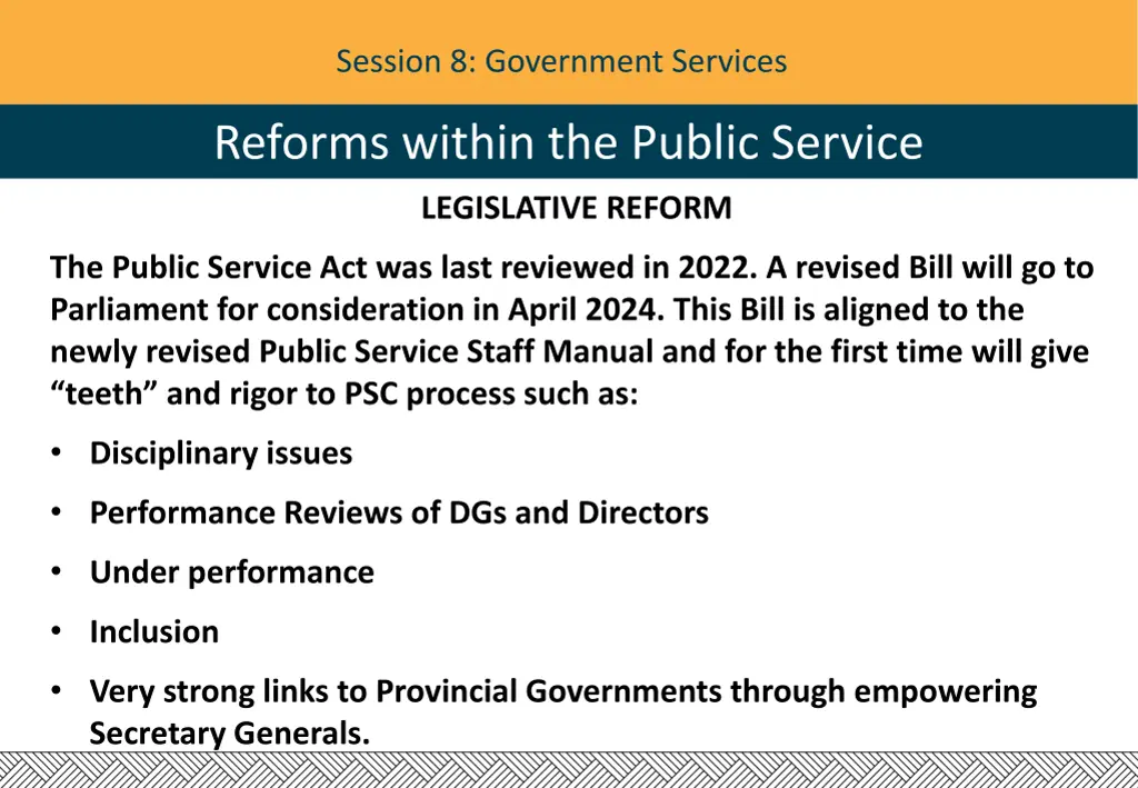 session 8 government services 2