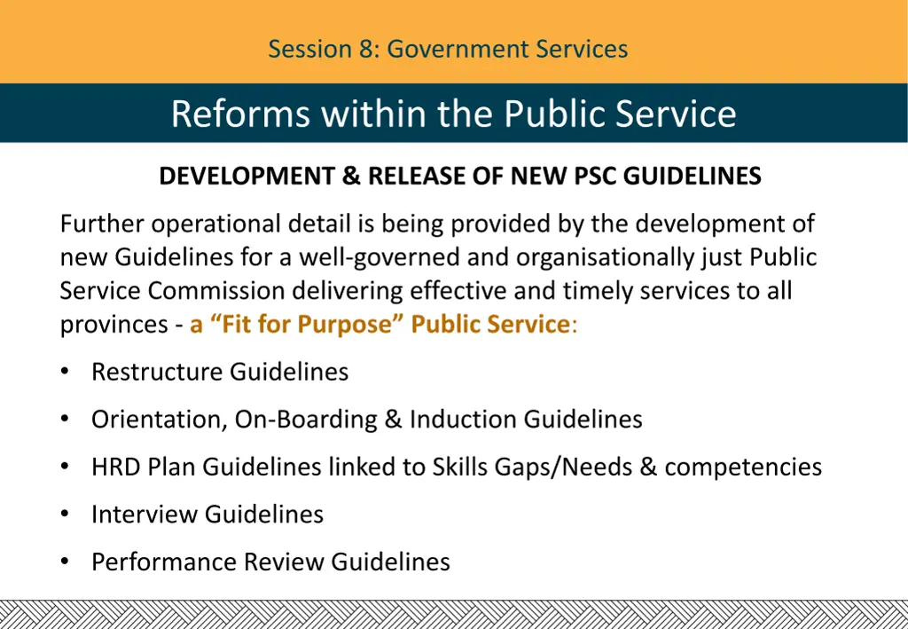 session 8 government services 4