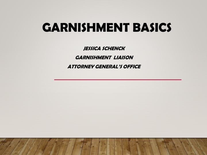 garnishment basics