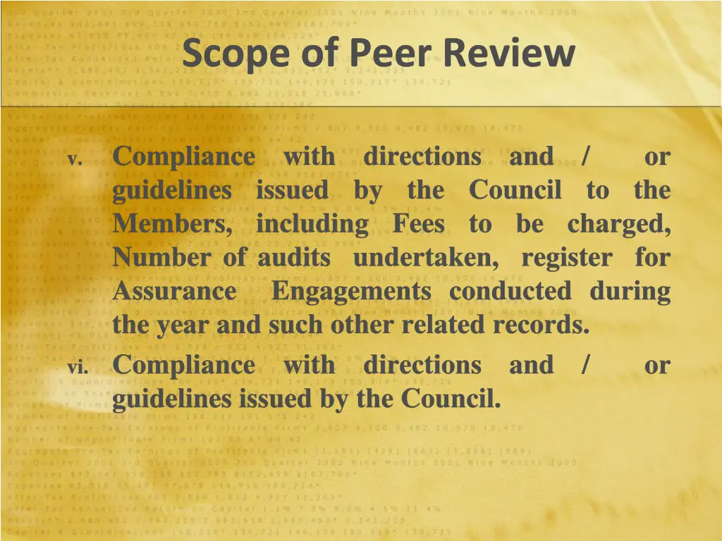 scope of peer review 1