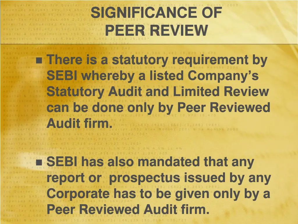 significance of peer review