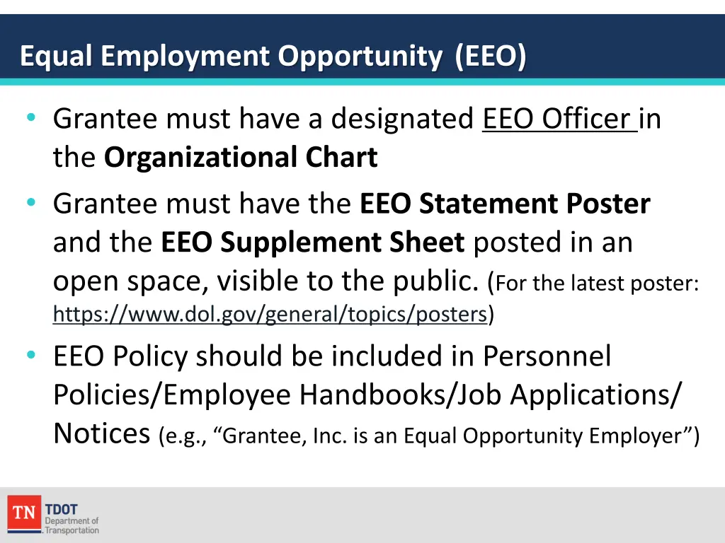 equal employment opportunity eeo