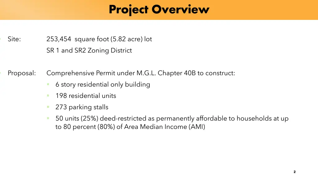 project overview