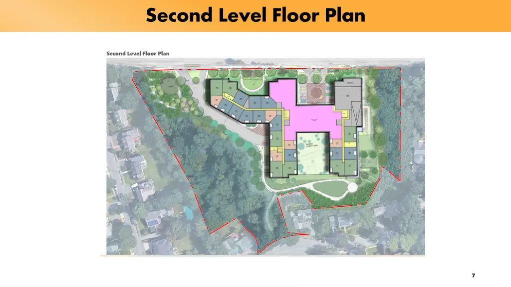 second level floor plan