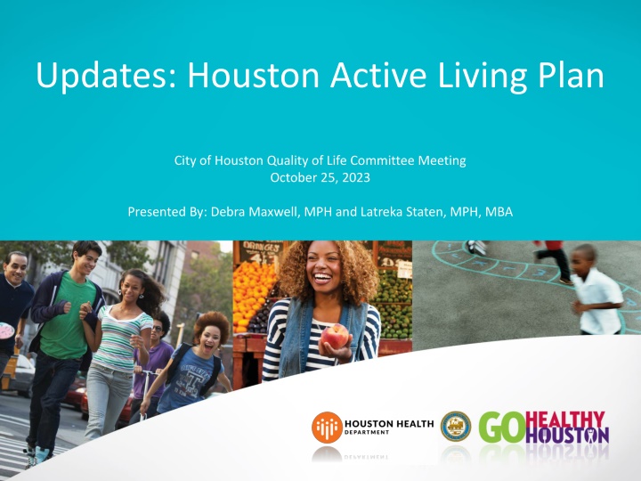 updates houston active living plan