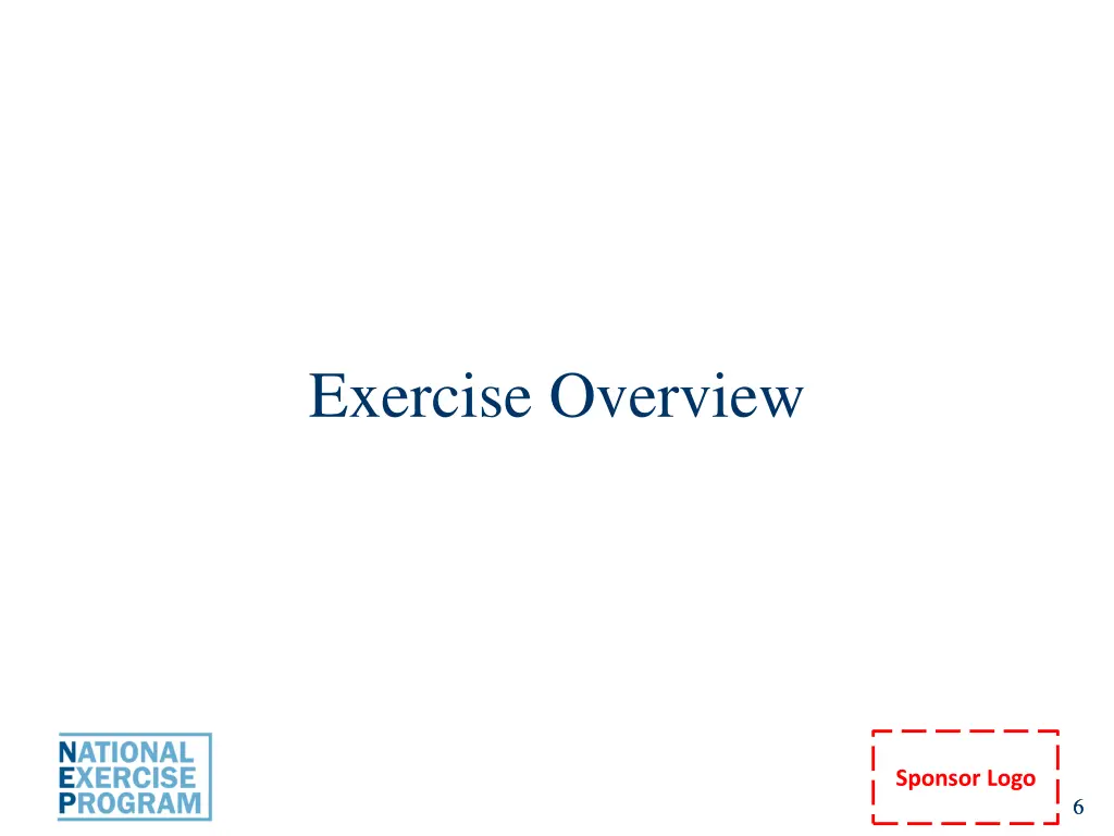 exercise overview