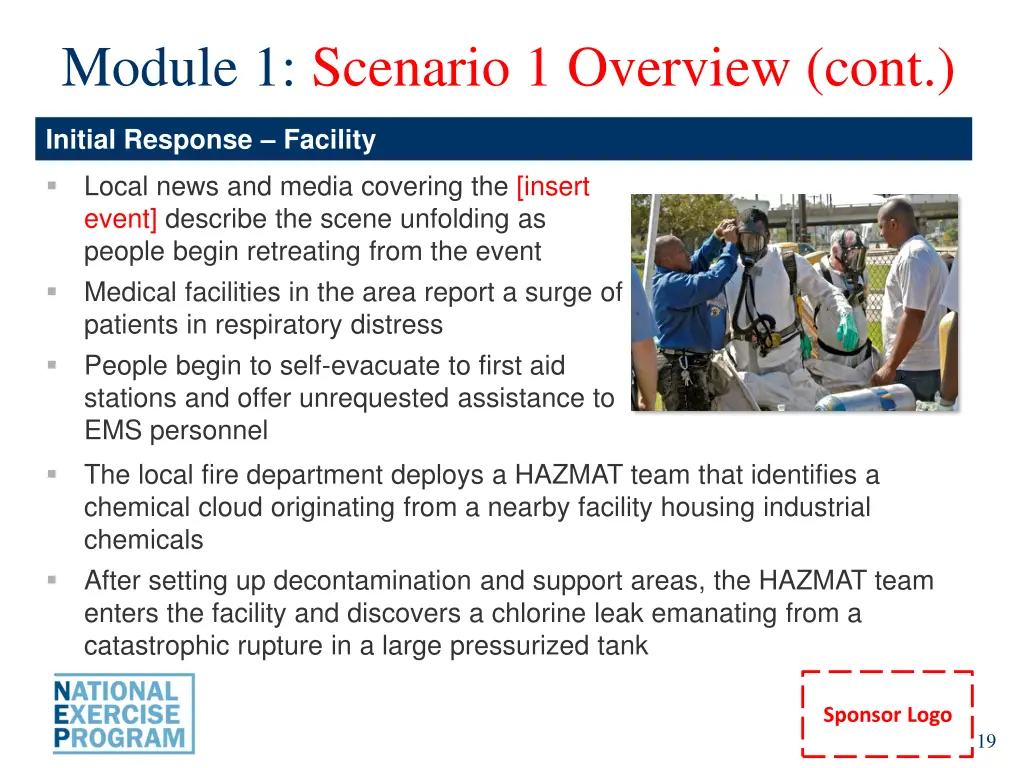 module 1 scenario 1 overview cont