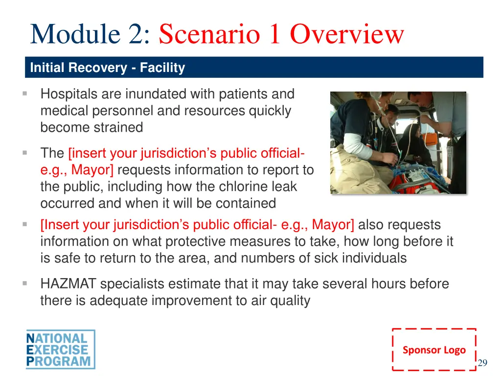 module 2 scenario 1 overview