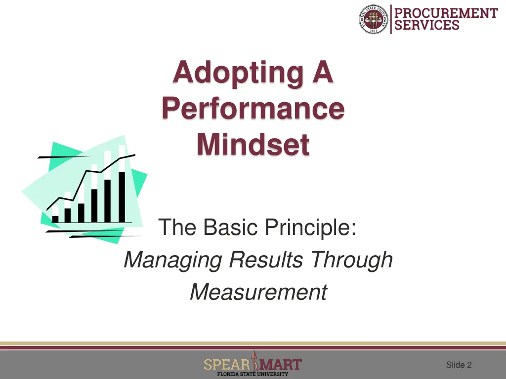 adopting a performance mindset