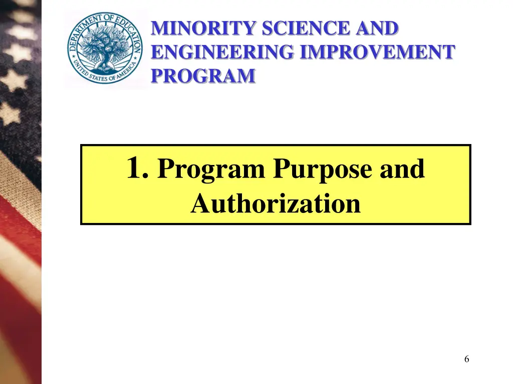 minority science and engineering improvement 2