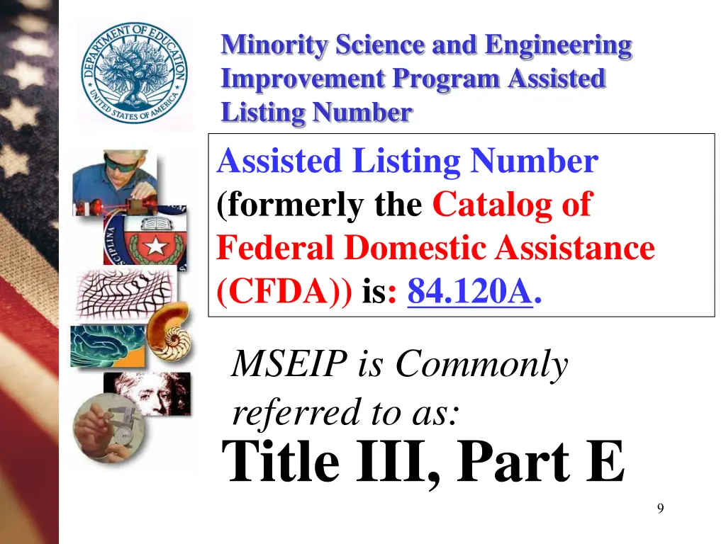 minority science and engineering improvement 5