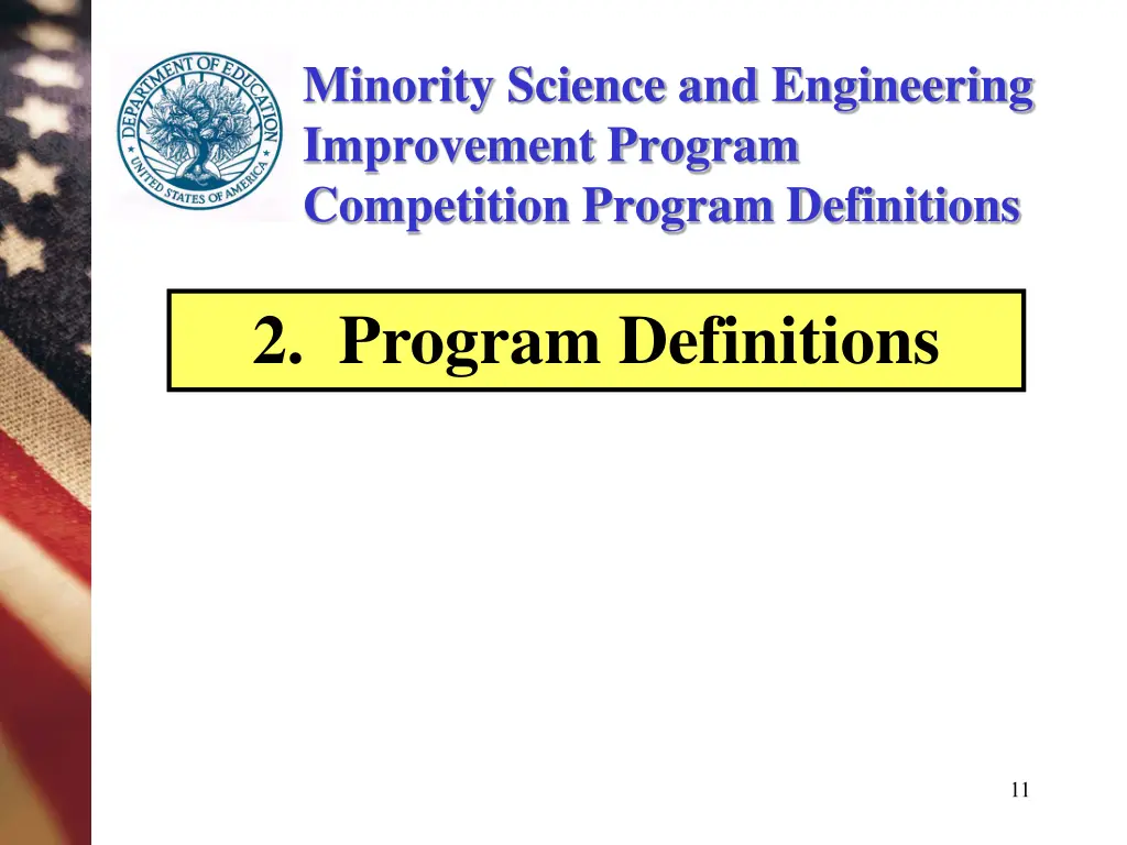 minority science and engineering improvement 7