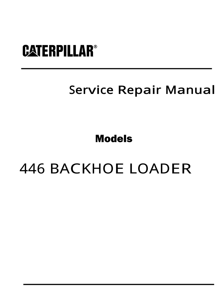 service repair manual