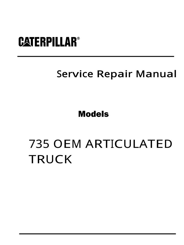 service repair manual