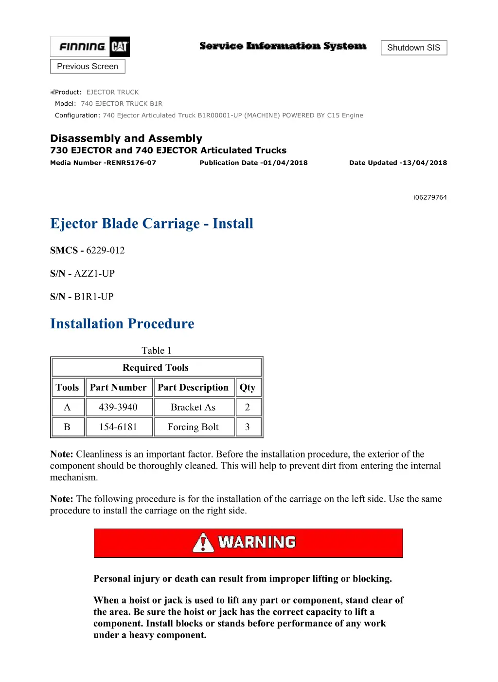 740 ejector articulated truck b1r00001 up machine 15