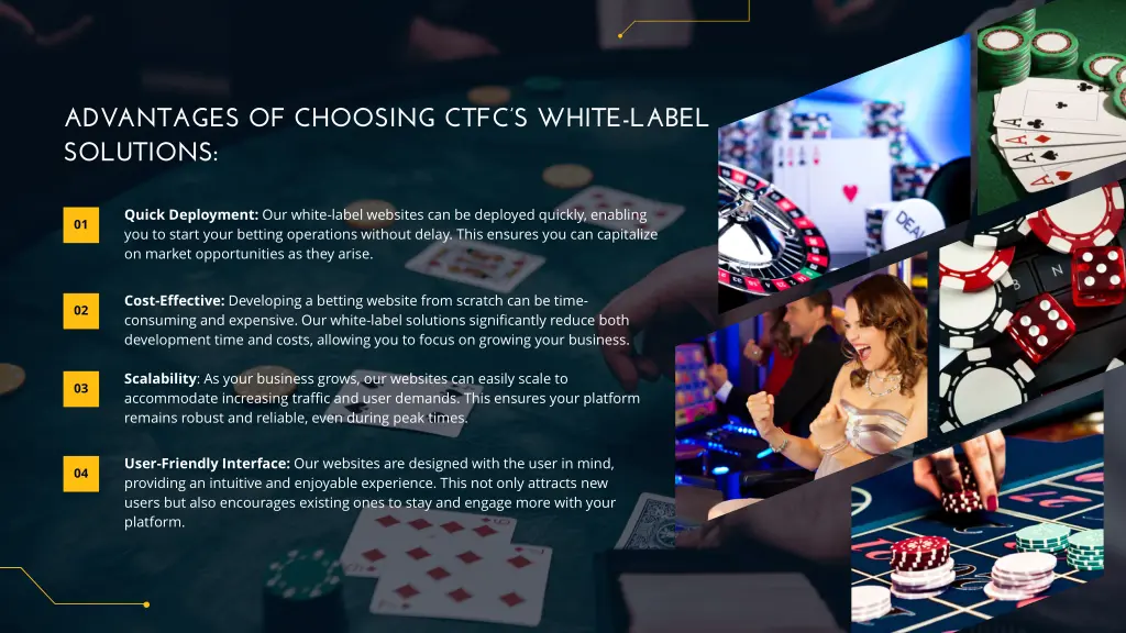 advantages of choosing ctfc s white label