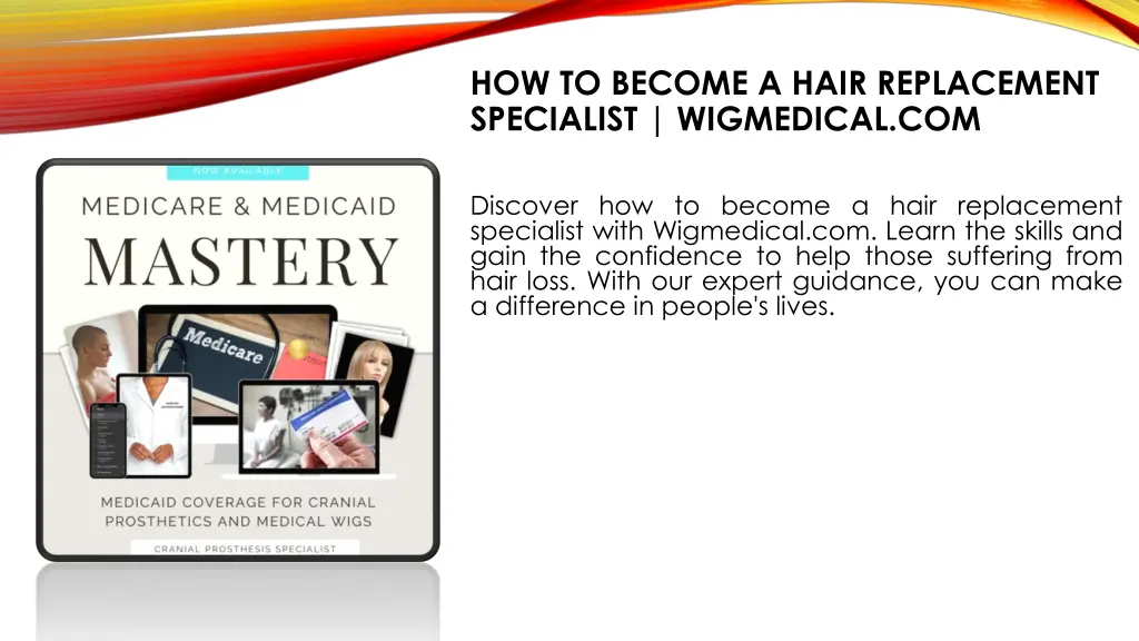 how to become a hair replacement specialist