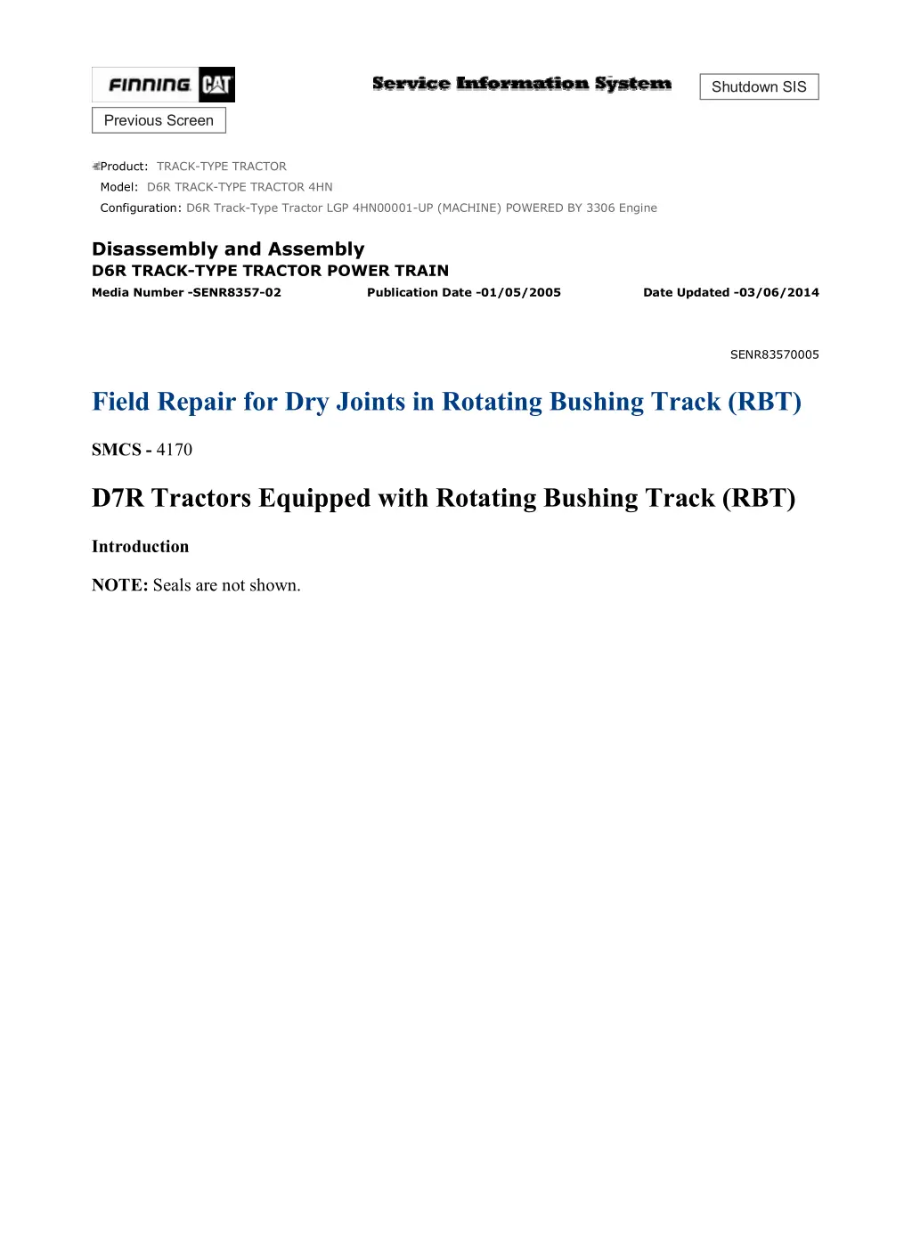 d6r track type tractor lgp 4hn00001 up machine 15