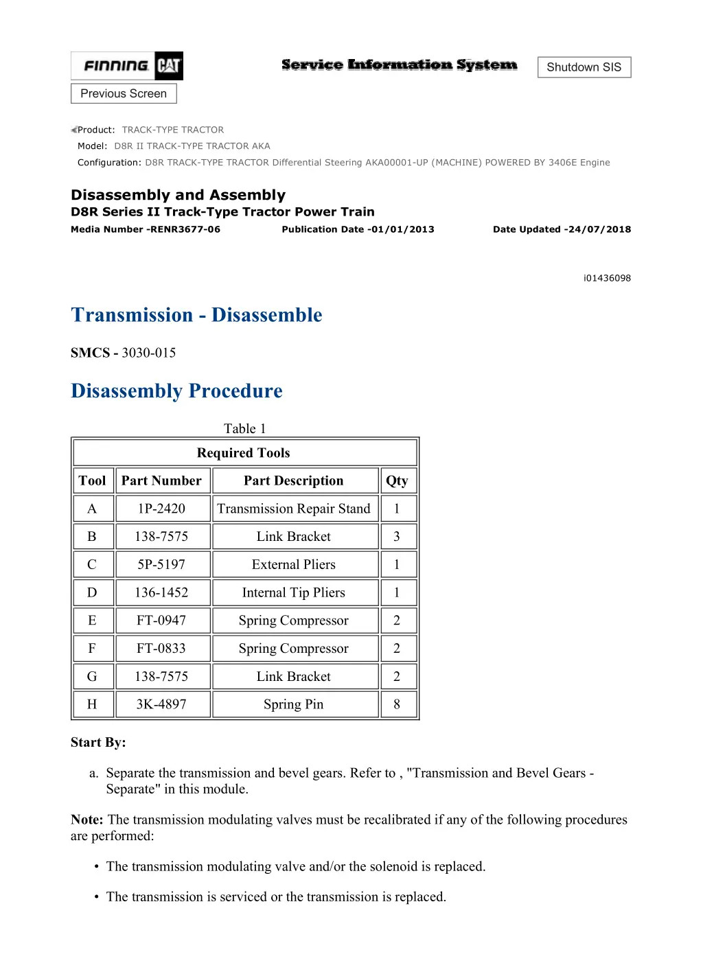 d8r track type tractor differential steering 10