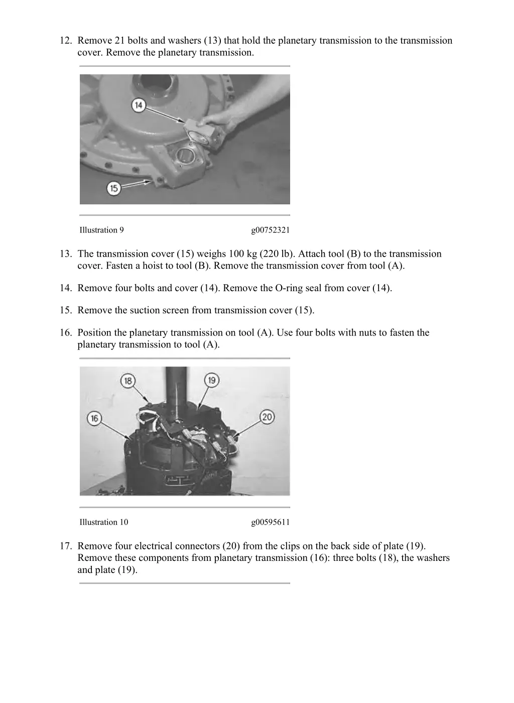 d8r track type tractor differential steering 14